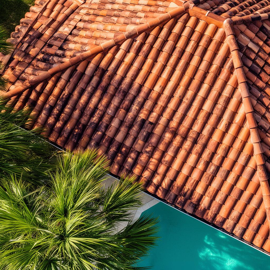 Roof certification inspection on a Pinellas County Florida home for insurance underwriting