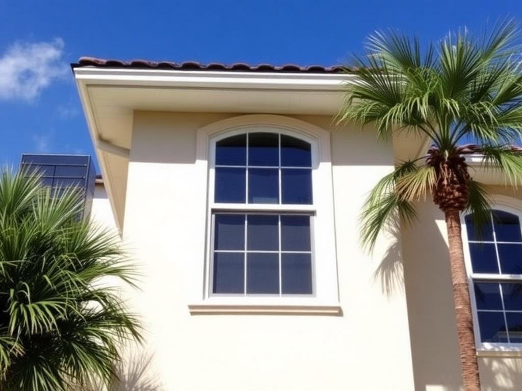Wind mitigation inspection on a Florida home in Largo Pinellas County showing roof-to-wall connections and roof deck nailing